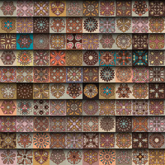 Seamless pattern. Vintage decorative elements. Hand drawn background. Islam, Arabic, Indian, ottoman motifs. Perfect for printing on fabric or paper.