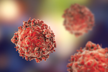 Leukaemia white blood cells