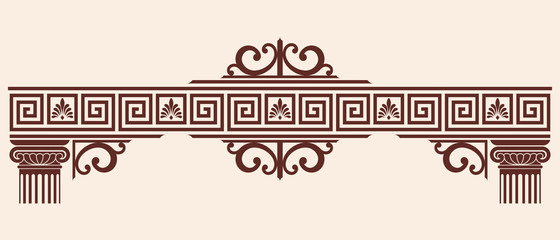 Vector Greek ornament.