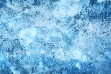 Ice blue background - obrazy, fototapety, plakaty