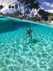 Woman Underwater