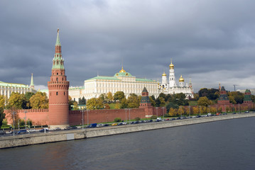 Fototapeta premium Moscow Kremlin. Color photo.