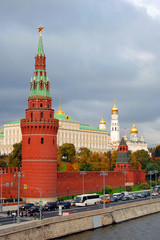 Fototapeta premium Moscow Kremlin. Color photo.