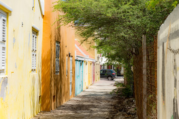 Walking aorund Petermaai on Curacao