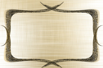 Background with frame