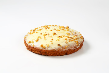 Carrot cake with cream cheese icing