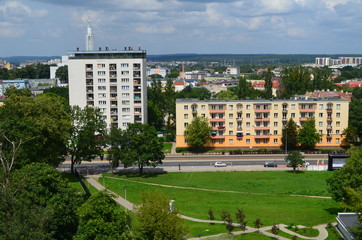 Białystok latem/Bialystok in summer, Poland
