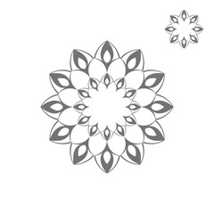 Abstract snowflake 