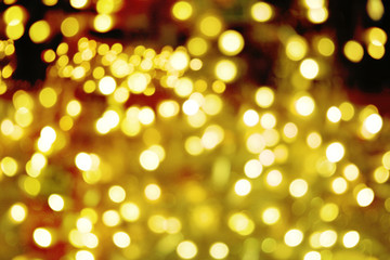 Obraz premium lichter weihnachten bokeh