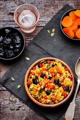 Jeweled Rosh Hashanal rice