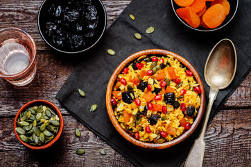 Jeweled Rosh Hashanal rice