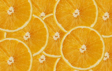 orange slices background.