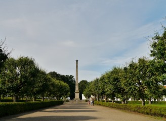 Obelisk in Putbus auf dem Circus