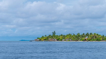 Village on Arborek Island, Raja Ampat, West Papua, Indonesia