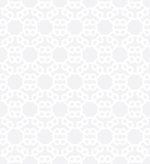 Abstract geometry subtle chain ornament deco art pattern