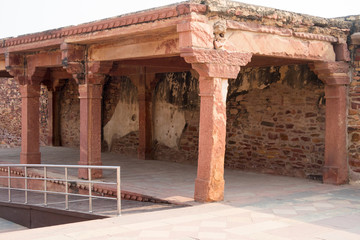 Fototapeta premium UNESCO heritage world list Red fort Agra India
