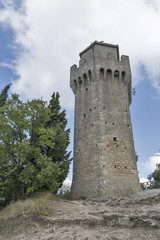 Montale tower in San Marino.