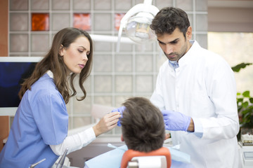 Obraz premium Dental care concept