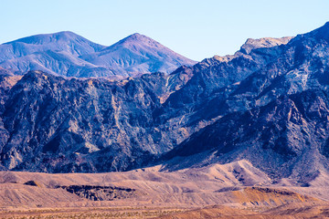Zabriskie Point. Death Valley
