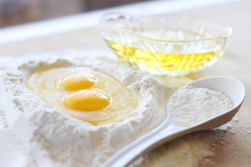 Dough, Bread, Eggs, Flour