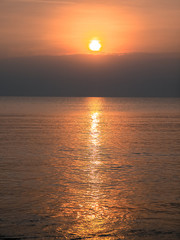 Sunrise over sea