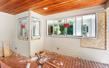 Installing new kitchen windows