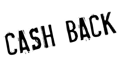 Cash back stamp. Grunge design with dust scratches. Effects can be easily removed for a clean, crisp look. Color is easily changed.