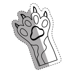 Cute cat cartoon icon vector illustration graphic design