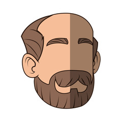 Man cartoon icon. Male avatar person people and human theme. Isolated design. Vector illustration