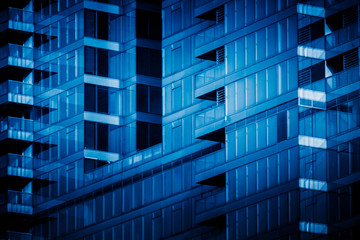 detail shot of skyscrapers in Shenzhen,China.