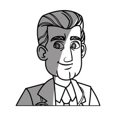 Doctor cartoon icon. Medical health care hospital and emergency theme. Isolated design. Vector illustration