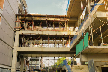 Building under construction photo taken in depok jakarta indonesia