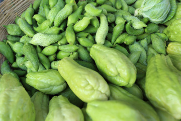 fresh vegetables selling at the street shop