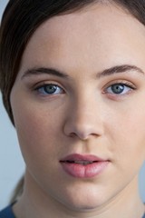 Close-up of a beautiful woman