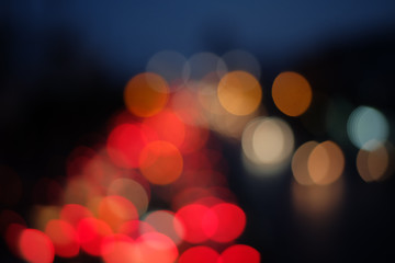 abstract bokeh color