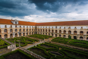 Alcobaca monastery (Mosteiro de Santa Maria de Alcobaca). Unesco world heritage. Alcobaca. Portugal