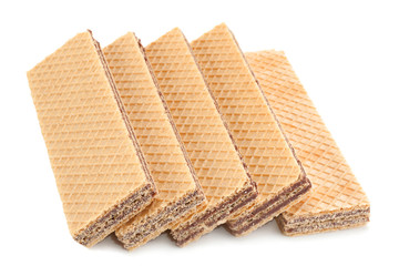Wafer closeup on white