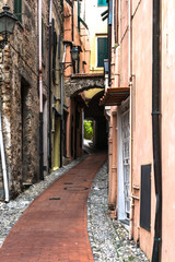 Alley in Sanremo, Italy
