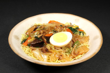 五目あんかけ焼きそば