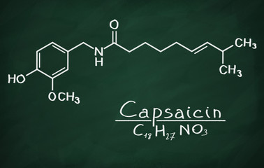 Structural model of Capsaicin