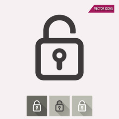 Lock - vector icon.
