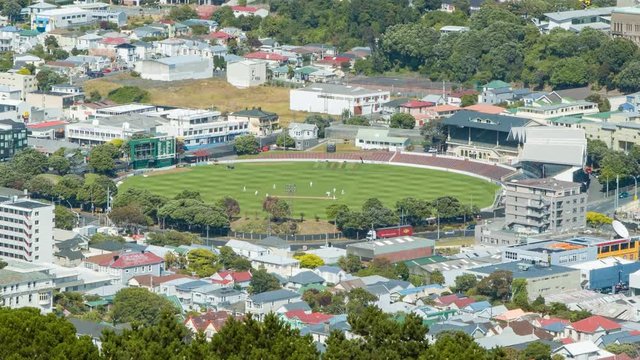 Wellington NZ Basin Reserve New Zealand Cricket Grounds for Test, First Class and One Day Sport Matches