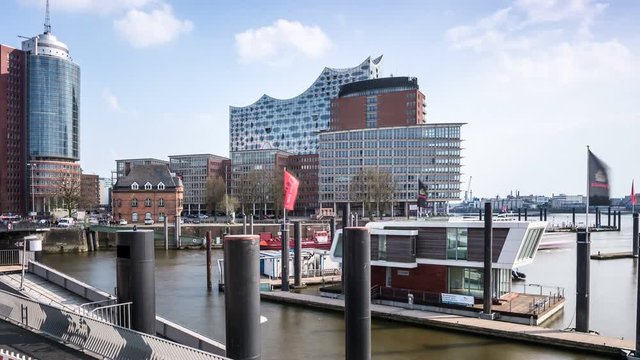 Hamburg Hafencity Elbphilharmonie Hyperlapse