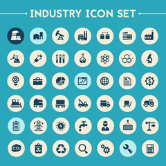 Big Industry icon set