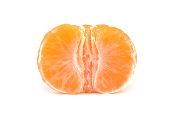 Mandarin orange, peeled half