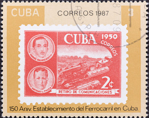 Briefmarke Cuba