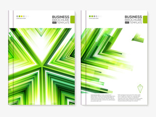 Modern Abstract Brochure design set