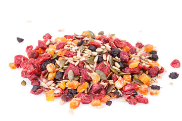 Dried fruits and berries