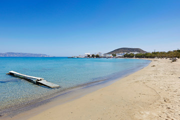 Pollonia in Milos, Greece