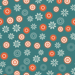 Seamless background, vector pattern for cushion, pillow, bandanna, kerchief, shawl fabric print. Texture for clothes and bedclothes. Hand drawn floral pattern made of doodles. Cartoon flowers